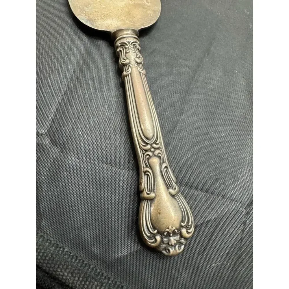 Vintage Gorham Chantilly Sterling Silver Handle Cake / Pie Server Ornate 9.5